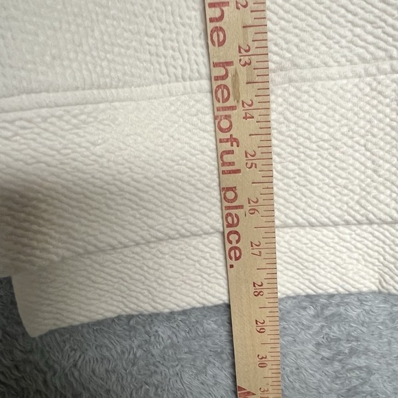 Calia Sweatshirt Tunic Womens Large Ivory Cream Elevate Side Zip Athleisure - Picture 14 of 14